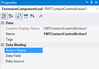 Screen shot of Properties pane.