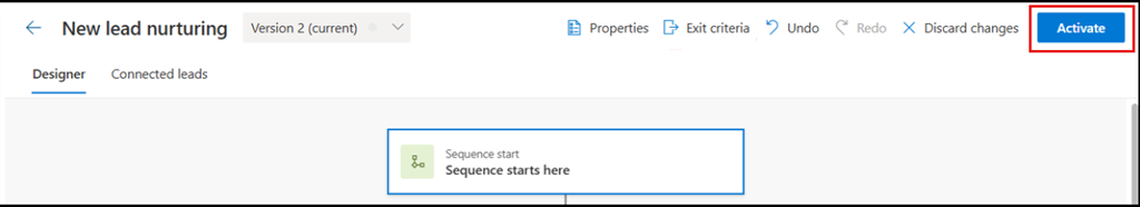 Aktivere den redigerede sekvens