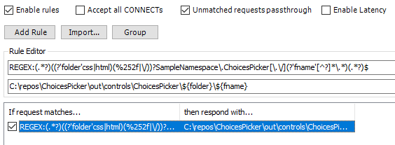 AutoResponder rule AutoResponder rule.
