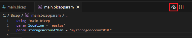 Screenshot der Schaltfläche 