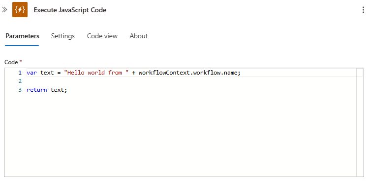 Screenshot der Aktion 