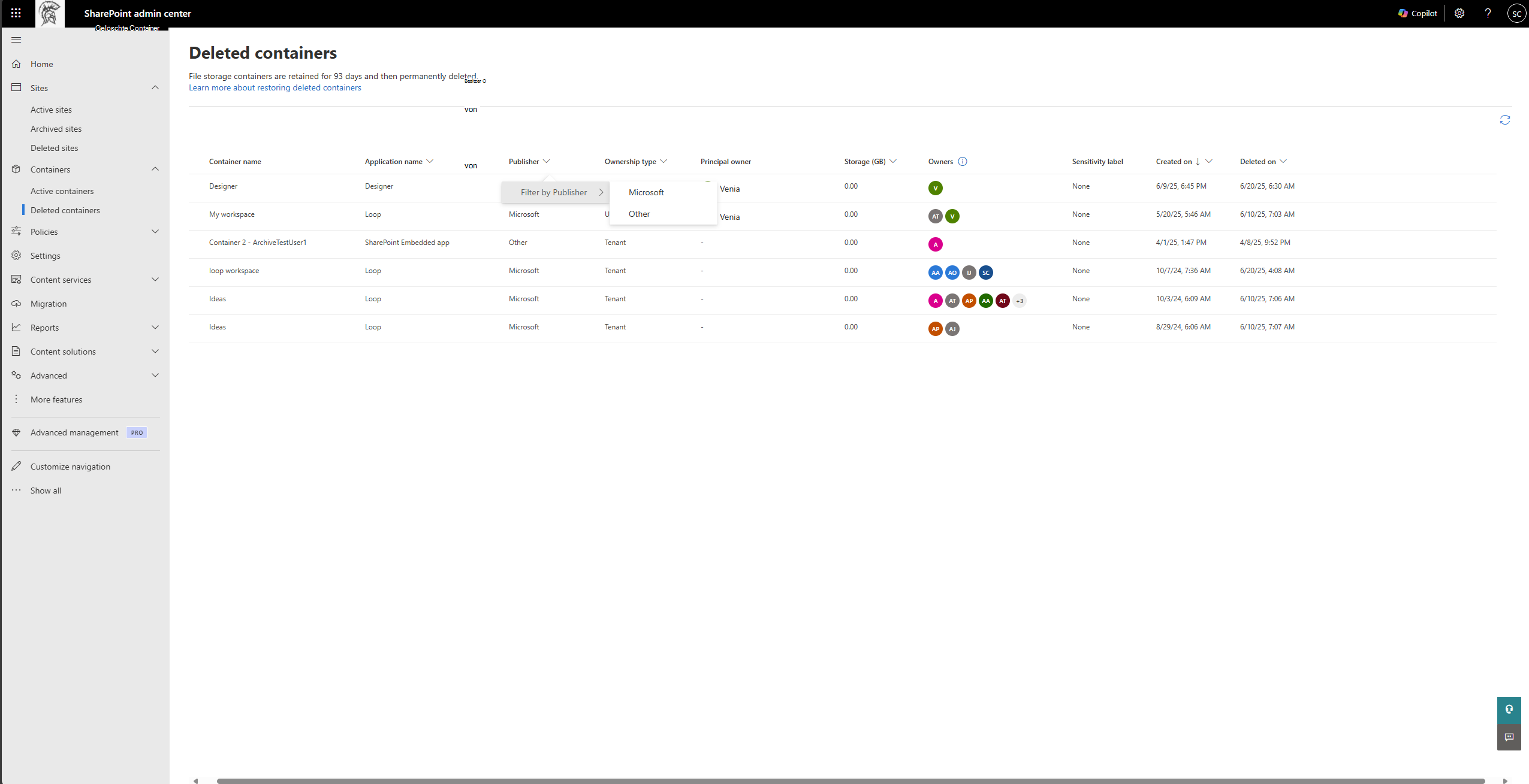  SPE-Container Filter_on_Delete