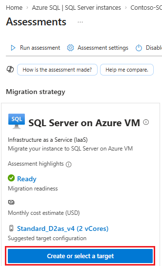 Screenshot, der den Bereich 