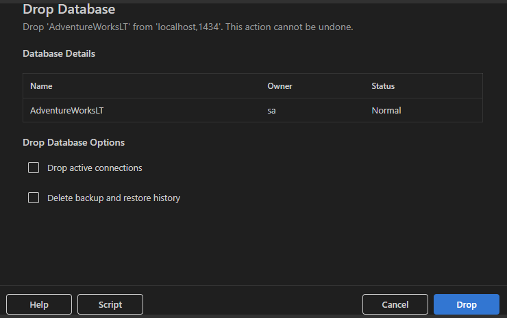 Screenshot des Dialogfelds 