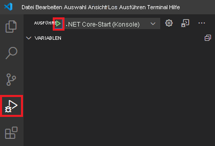 Screenshot der Schaltfläche 