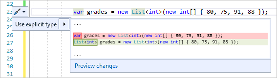Screenshot des Menüs 