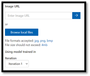 Bild zum Testen auswählen