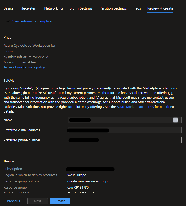 Screenshot of the Review.