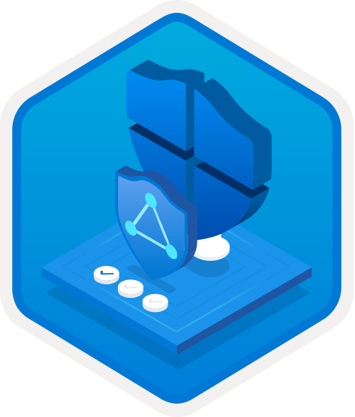 Microsoft Defender XDR training icon.