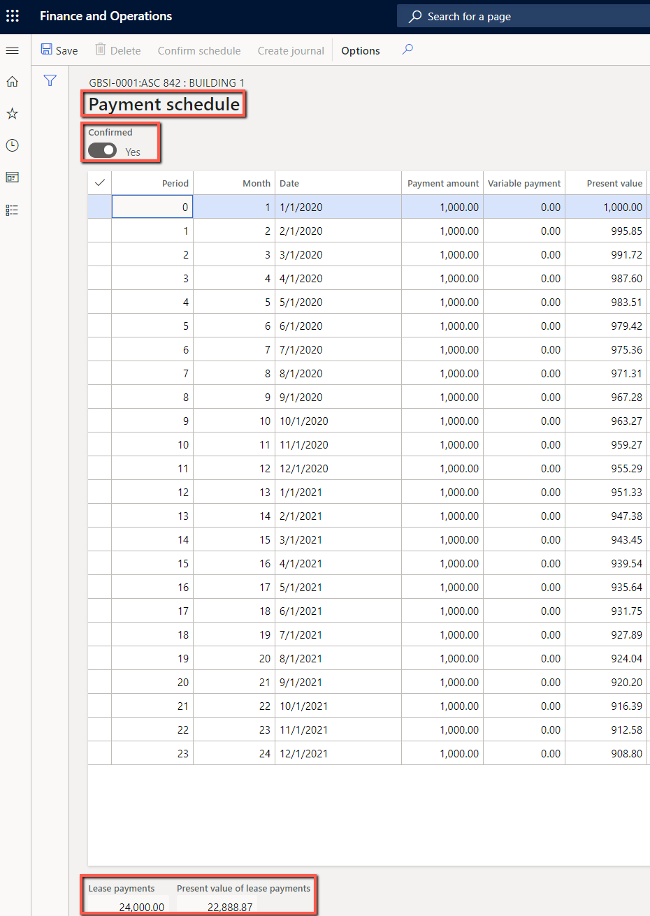 Initial recognition function.