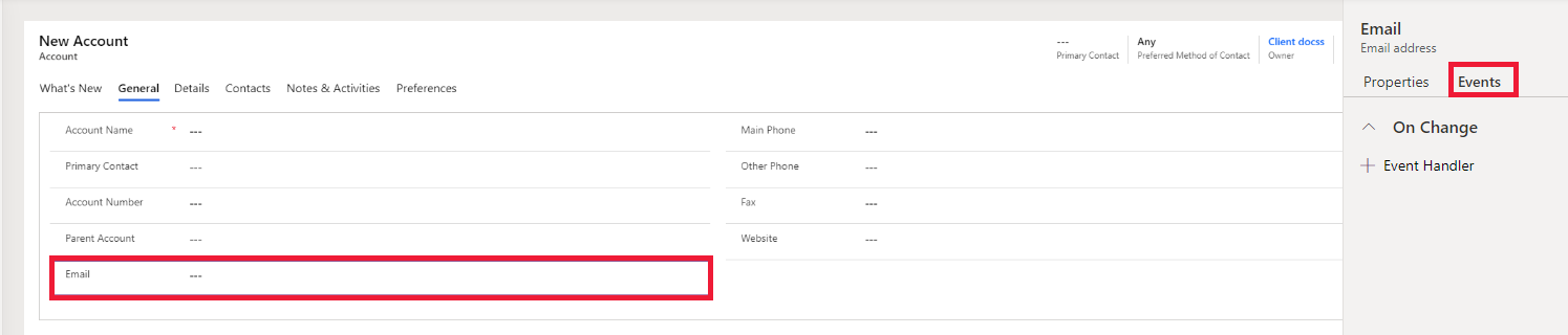Onchange handler Onchange handler.