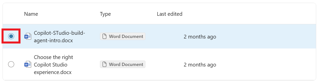 Kuvakaappaus, jossa näytetään valinta tietolähteille testitapausten generointiin.