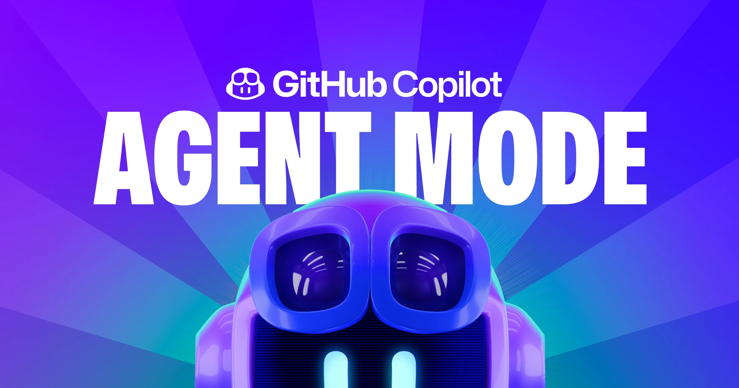 Näyttökuva GitHub Copilot -kuvakkeesta, jonka yläreunassa on sanat agenttitila.