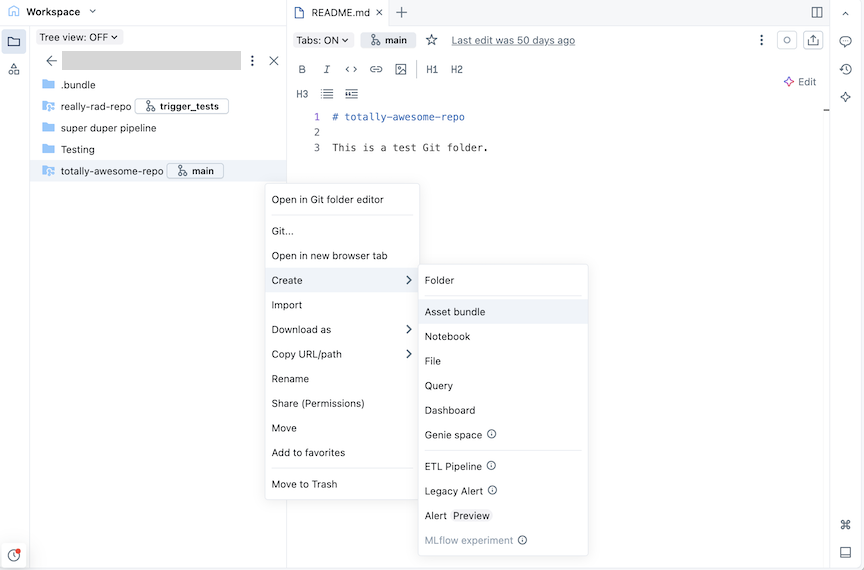 Creare un pacchetto di asset