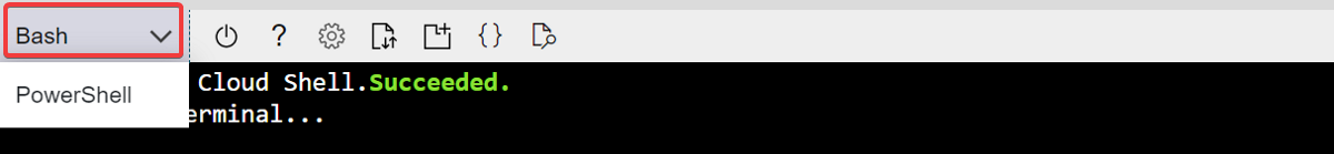 Selezionare l'ambiente CLI