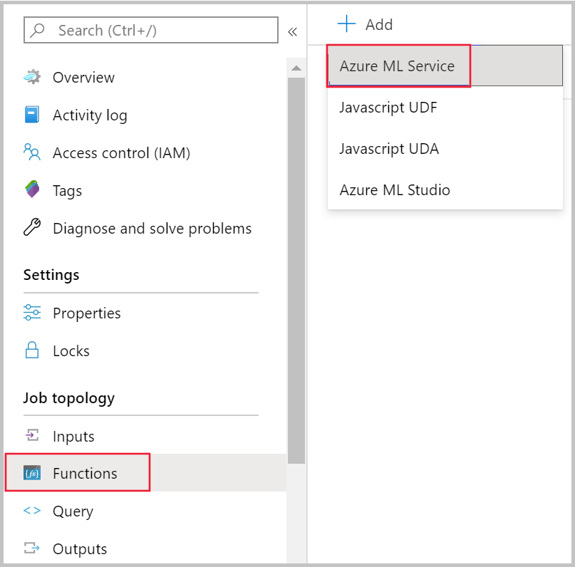 Aggiungere UDF di Azure Machine Learning
