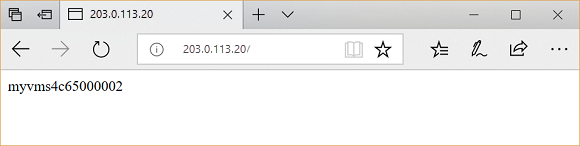 Testare l'URL di base nel gateway dell'applicazione