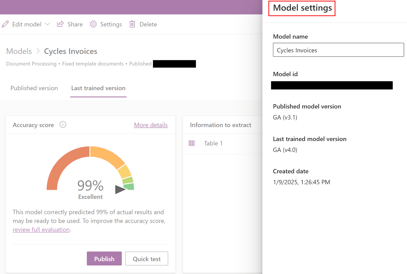 Screenshot del pannello 