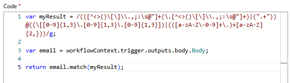 Screenshot che mostra il flusso di lavoro dell'app per la logica A consumo completato.