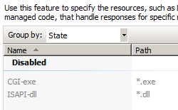 Screenshot che mostra il riquadro Azioni con i campi Nome e Percorso.