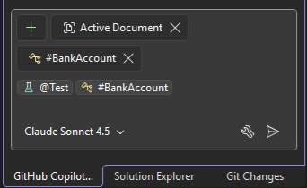 Screenshot del comando per generare test.