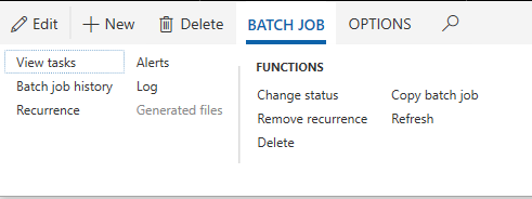 バッチコピー関数のスクリーンショット。