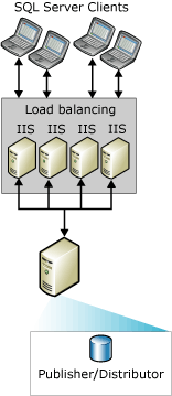 複数の IIS サーバーとの Web 同期: 複数