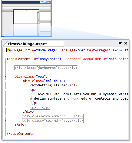 Visualização de Fonte