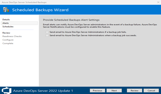 Captura de tela mostra o botão Avançar destacado no processo de criação do caminho de backup de rede.