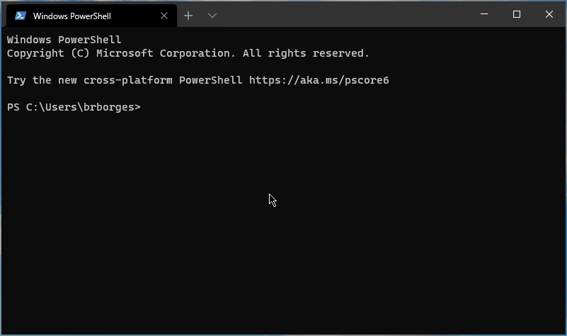 GIF animado mostrando o uso do OpenJDK no Azure Cloud Shell no Terminal do Windows