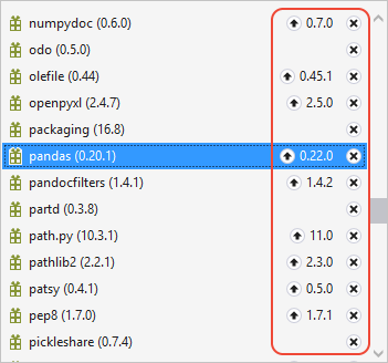 Guia de pacotes de ambientes do Python