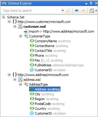 Gerenciador de Esquemas XML