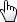 cursor de mão apontadora