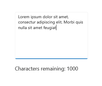 Um longo período de texto