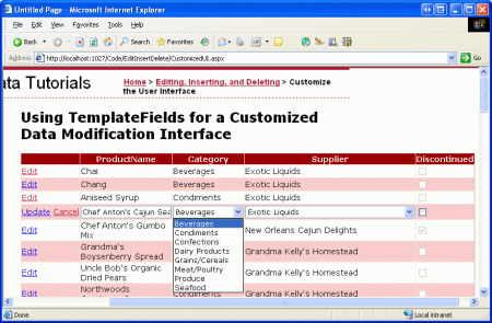 默认情况下，Drop-Down 列表中的第一项处于选中状态