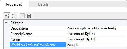 设置描述性属性。